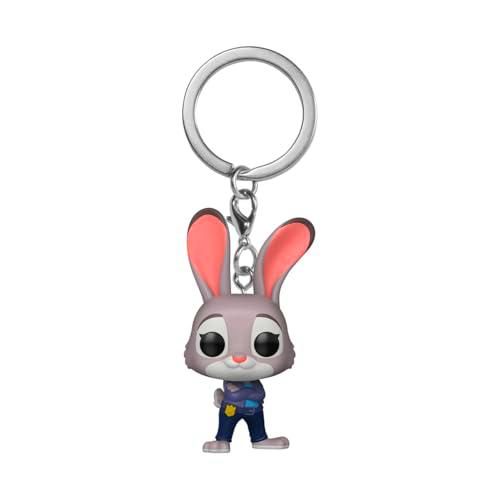 Funko Pop! Keychain: Zootopia 2 - Judy Hopps - Minifigura de Vinilo Coleccionable Llavero Original