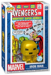 Funko Avengers Figura Vinilo Iron Man (Comic Cover) 28 Unisex Pop! Standard PVC