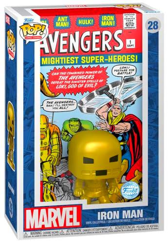 Funko Avengers Figura Vinilo Iron Man (Comic Cover) 28 Unisex Pop! Standard PVC