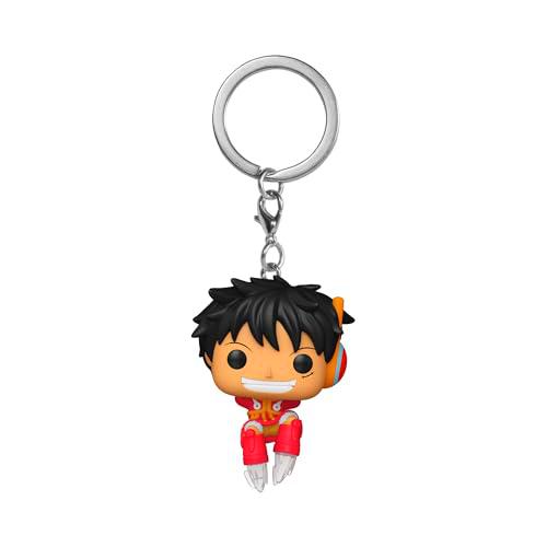 Funko Pop! Keychain: One Piece 1- Monkey D. Luffy - (Egghead)- Minifigura de Vinilo Coleccionable Llavero Original