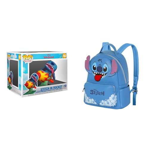 Funko Pop Rides Deluxe Stitch Rocket - Figura Coleccionable Lilo &amp; Stitch