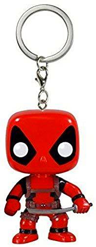 Funko Pocket POP! - Marvel: Keychain - Deadpool - Minifigura de Vinilo Coleccionable Llavero Original