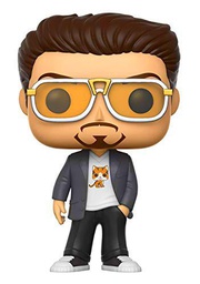 Funko Figura Pop! Marvel Spiderman Homecoming Tony Stark Suit &amp; Helmet Exclusive
