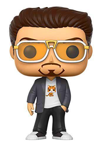 Funko Figura Pop! Marvel Spiderman Homecoming Tony Stark Suit &amp; Helmet Exclusive