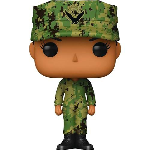 Funko POP! Military: Navy Female - H - U.S. Navy - Figura de Vinilo Coleccionable