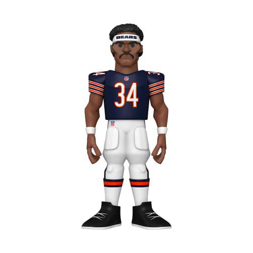 Funko Gold 5" NFL Legends: Bears - Walter Payton - 1/6 de Probabilidades de Obtener la RARA Variante Chase