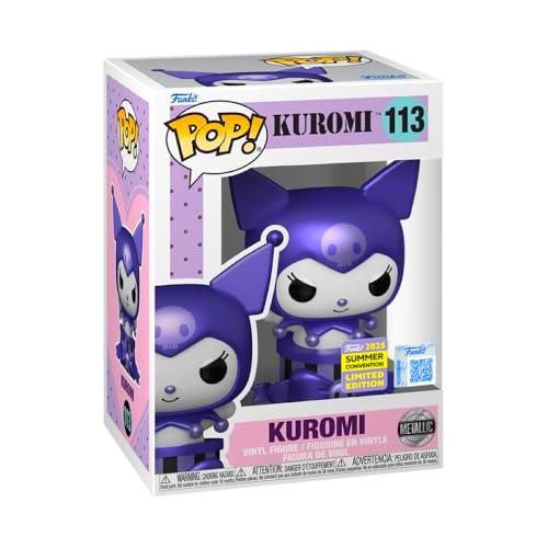 Funko Kuromi - Figura de vinilo pop metálica en caja de regalo exclusiva de la convención de verano 2025 113