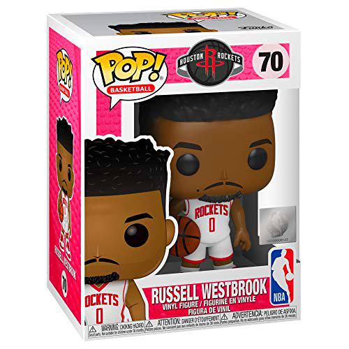 Funko Pop! NBA: Rockets-Russell Westbrook - Figura de Vinilo Coleccionable