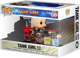 POP Tank Girl with Tank Funko 2025 Summer Convention Limited Edition 06 (with Plastic Protection)