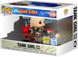 POP Tank Girl with Tank Funko 2025 Summer Convention Limited Edition 06 (with Plastic Protection)