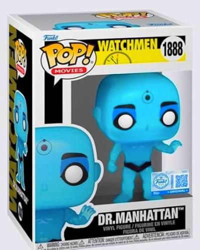 POP Dr. Manhattan Watchmen Funko Original 1888 (with Plastic Protection)