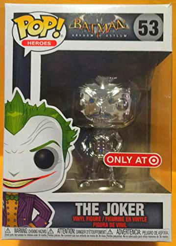 Funko Pop! Batman Arkham Asylum The Joker Metallic Black Target Exclusive