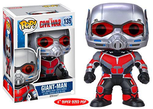 Funko 7228 Marvel 7228 6 Inch "POP Bobble Marvel Captain America CW Giant Man" Action Figure