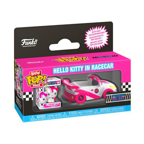 Funko Bitty Pop! Ride: Sanrio - Racecar w/HK​ - Figura de Vinilo Coleccionable