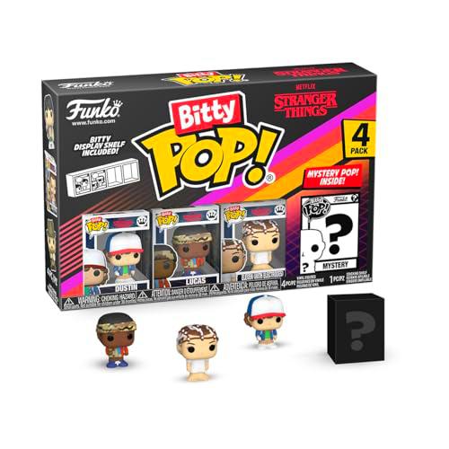 Funko Bitty Pop! ST SZN1 - Dustin 4pkY una Minifigura Misteriosa Sorpresa