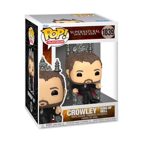 Funko Pop! Premium: Supernatural - Crowley KOH - Figura de Vinilo Coleccionable