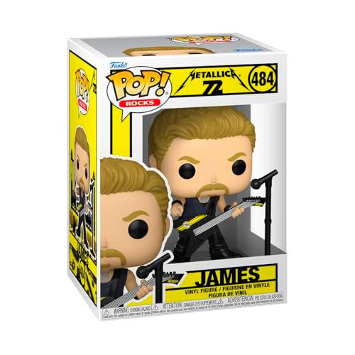 Funko Pop! Rocks: Metallica - James - 72 Seasons - Figura de Vinilo Coleccionable