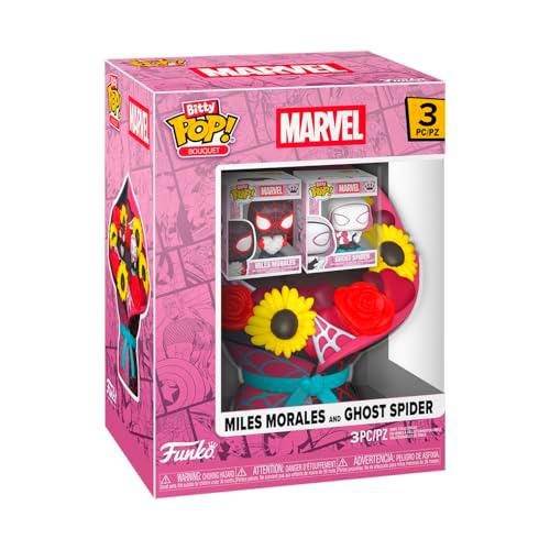 Funko Bitty Pop! Bouquet: Marvel Comics - Valentines- Miles Morales &amp; Ghost Spider