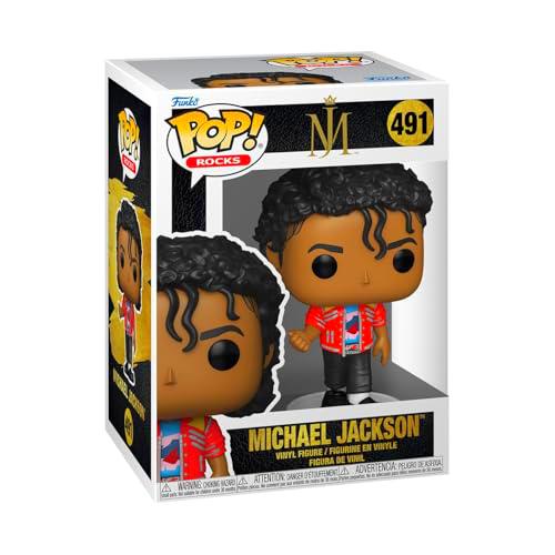 Funko Pop! Rocks: Michael Jackson - Beat It - Figura de Vinilo Coleccionable