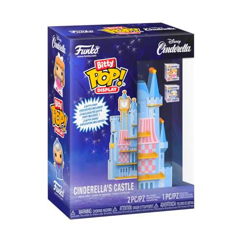 Funko Bitty Pop! Display: Cinderella's Castle with Cinderella and Fairy Godmother