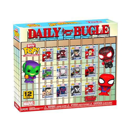 Funko Bitty Pop! Marvel: Spider-Man - Paquete de 12