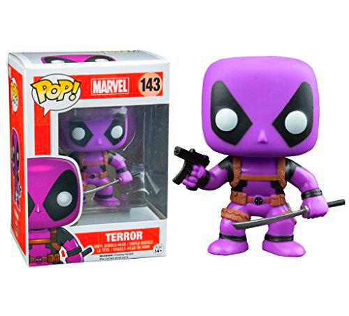 Funko - Figurine Marvel - Deadpool Rainbow Terror Purple Exclu Pop 10cm