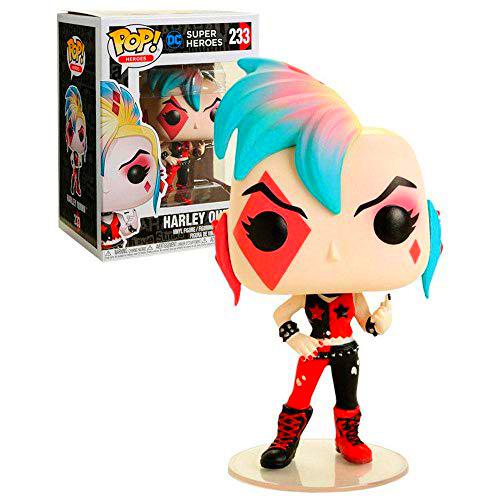 FUNKO - DC Super Heroes-Harley Quinn (Punk) Figurina