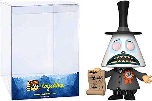 Mayor (Chase): Funk o Pop! Vinyl Figure Bundle with 1 Compatible 'ToysDiva' Graphic Protector (807