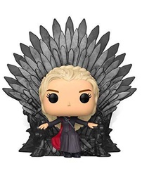 Funko- Pop Deluxe: Game of S10: Daenerys Sitting On Throne Figura Coleccionable