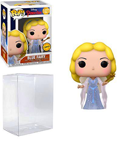 Blue Fairy Chase Edition Pop #1027 Disney Pinocchio Vinyl Figure (Bundled with EcoTek Protector to Protect Display Box)