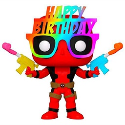 Funko Pop Marvel Birthday Glasses Deadpool