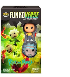 Funko- Pop Funkoverse: Rick and Morty Interdimensional Conflict Board Game