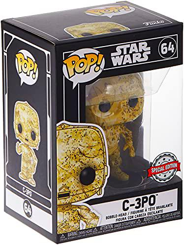 Star Wars Funko Pop Futura Skin C-3PO Bobble-Head (Exclusivo)