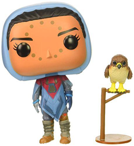 Funko 30106 Destiny 30106 Games Hawthorne with Hawk Pop Vinyl Figure, Multicolor