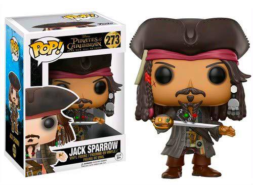Funko Pop!- Jack Sparrow Figura de Vinilo, colección de Pop