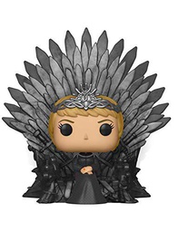 Funko- Pop Deluxe: Game of S10: Cersei Lannister Sitting on Iron Throne Figura Coleccionable