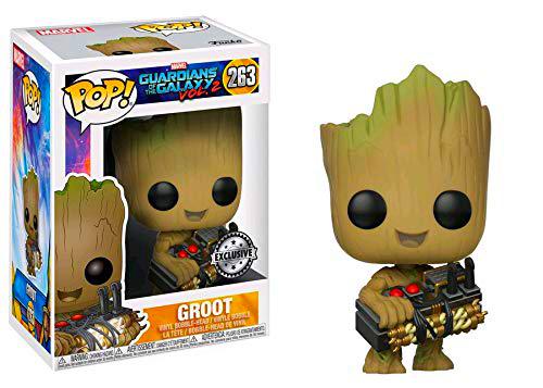 POP Funko Marvel Guardians of the Galaxy Vol. 2 Groot #263 (Holding Bomb) Toys R Us Exclusive