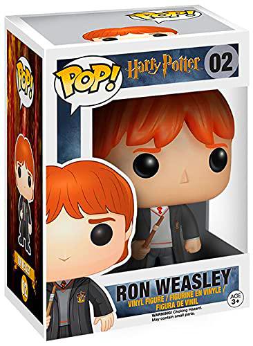 HARRY POTTER Ron Weasley 02 Unisex ¡Funko Pop! Standard, Vinilo,