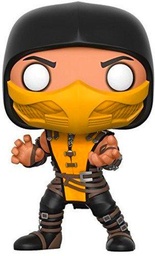 Funko Pop! - Mortal Combat: Scorpion w/ Chase Figura de vinilo (Funko 21685) 