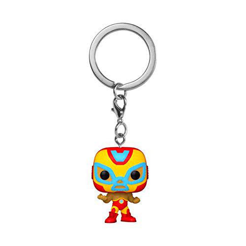 Funko- Pop Keychain Marvel Luchadores Iron Man Juguete coleccionable