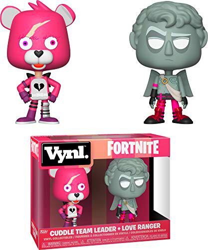 Funko - VYNL 4" 2-Pack: Fortnite: Cuddle Team Leader Love Ranger Figura de Vinilo