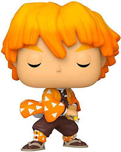 Funko POP Animation Demon Slayer-Zenitsu Agatsuma, multicolor (49012)