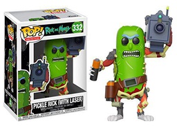 Funko Pop and Morty Rick &amp; Morty: Pickle Rick con Laser