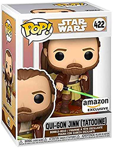 Pop! Star Wars: Adventures Across The Galaxy - Qui-Gon Jinn (Tatooine) Amazon Exclusive Vinyl Collectible Figure