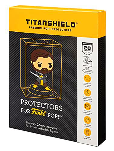 TitanShield Funda protectora de 0,5 mm, compatible con Funko