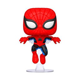 Funko- Pop Marvel: 80th-First Appearance Spider-Man Collectible Toy