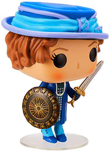 Funko Pop!- 24972 Wonder Woman ETTA Sword &amp; Shield Figura de Vinilo, Multicolor