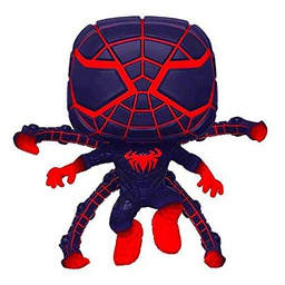 Funko Pop! Marvel Spider-Man #840 - Miles Morales [Traje programable que brilla en la oscuridad levitación posee] exclusivo
