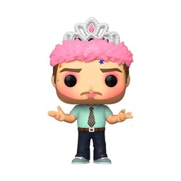 Funko 56166 POP TV Parks and Rec- Andy as Princess Rainbow Sparkle