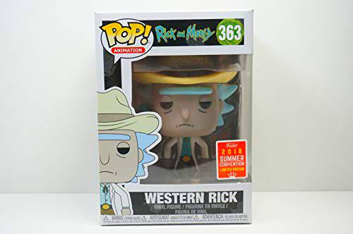 FunKo Pop Rick y Morty Western Rick Summer Convention Exclusive